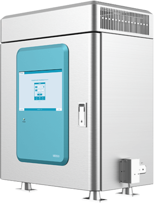 Online water microorganism detector